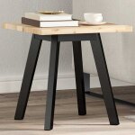 Vidaxl dessus de table carré 40x40x2 cm bois massif d'acacia Vidaxl dessus de table carré 40x40x2 cm bois massif d'acacia