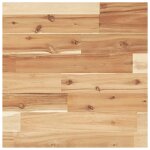 Vidaxl dessus de table carr� 40x40x4 cm bois massif d'acacia