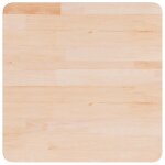 Vidaxl dessus de table carr� 50x50x2, 5 cm bois ch�ne massif non trait�