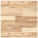 Vidaxl dessus de table carré 50x50x2 cm bois massif d'acacia Vidaxl dessus de table carré 50x50x2 cm bois massif d'acacia