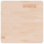 Vidaxl dessus de table carré 60x60x1, 5 cm bois chêne massif non traité Vidaxl dessus de table carré 60x60x1, 5 cm bois chêne massif non traité