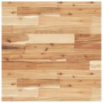 Vidaxl dessus de table carr 60x60x4 cm bois massif d'acacia