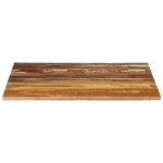 Vidaxl dessus de table carr� 70x70 cm 15 - 16 mm bois de r�cup�ration