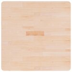 Vidaxl dessus de table carr� 70x70x1, 5 cm bois ch�ne massif non trait�