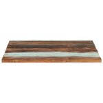 Vidaxl dessus de table carré 80x80 cm 25 - 27 mm bois de récupération Vidaxl dessus de table carré 80x80 cm 25 - 27 mm bois de récupération
