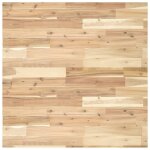 Vidaxl dessus de table carré 80x80x2 cm bois massif d'acacia Vidaxl dessus de table carré 80x80x2 cm bois massif d'acacia