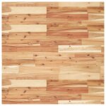 Vidaxl dessus de table carré 80x80x4 cm bois massif d'acacia Vidaxl dessus de table carré 80x80x4 cm bois massif d'acacia