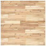 Vidaxl dessus de table carr� 90x90x2 cm bois massif d'acacia