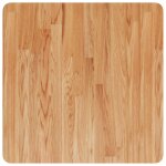 Vidaxl dessus de table carr marron clair 60x60x4cm bois chne trait