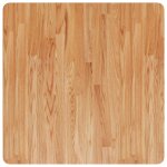 Vidaxl dessus de table carr� marron clair 70x70x4cm bois ch�ne trait�