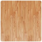 Vidaxl dessus de table carr� marron clair 80x80x4cm bois ch�ne trait�