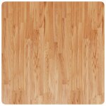 Vidaxl dessus de table carr marron clair 80x80x4cm bois chne trait