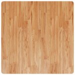 Vidaxl dessus de table carr� marron clair 90x90x4cm bois ch�ne trait�
