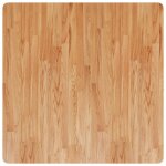 Vidaxl dessus de table carr marron clair 90x90x4cm bois chne trait