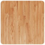 Vidaxl dessus de table carré marron clair50x50x2, 5cm bois chêne traité Vidaxl dessus de table carré marron clair50x50x2, 5cm bois chêne traité