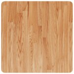 Vidaxl dessus de table carr marron clair60x60x2, 5cm bois chne trait