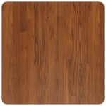 Vidaxl dessus de table carré marron foncé 60x60x4cm bois chêne traité Vidaxl dessus de table carré marron foncé 60x60x4cm bois chêne traité