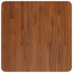 Vidaxl dessus de table carré marron foncé50x50x2, 5cm bois chêne traité Vidaxl dessus de table carré marron foncé50x50x2, 5cm bois chêne traité