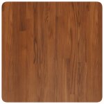 Vidaxl dessus de table carr marron fonc60x60x1, 5cm bois chne trait