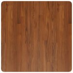 Vidaxl dessus de table carr marron fonc70x70x1, 5cm bois chne trait