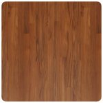 Vidaxl dessus de table carr� marron fonc�70x70x2, 5cm bois ch�ne trait�