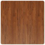 Vidaxl dessus de table carr marron fonc90x90x2, 5cm bois chne trait