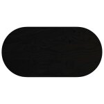 Vidaxl dessus de table marron foncé 100x50x4cm bois chêne massif ovale Vidaxl dessus de table marron foncé 100x50x4cm bois chêne massif ovale