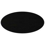 Vidaxl dessus de table marron foncé 100x50x4cm bois chêne massif ovale Vidaxl dessus de table marron foncé 100x50x4cm bois chêne massif ovale