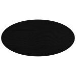 Vidaxl dessus de table marron fonc 80x40x4 cm bois chne massif ovale