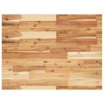 Vidaxl dessus de table rectangulaire 100x60x2 cm bois massif d'acacia Vidaxl dessus de table rectangulaire 100x60x2 cm bois massif d'acacia