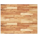 Vidaxl dessus de table rectangulaire 100x80x2 cm bois massif d'acacia