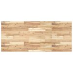Vidaxl dessus de table rectangulaire 120x60x2 cm bois massif d'acacia Vidaxl dessus de table rectangulaire 120x60x2 cm bois massif d'acacia