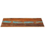 Vidaxl dessus de table rectangulaire 60x100 cm 15 - 16 mm bois rcupr