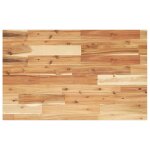 Vidaxl dessus de table rectangulaire 60x50x2 cm bois massif d'acacia