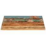 Vidaxl dessus de table rectangulaire 60x70 cm 25 - 27 mm bois r�cup�r�