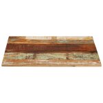 Vidaxl dessus de table rectangulaire 70x80 cm 15 - 16 mm bois r�cup�r�
