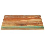 Vidaxl dessus de table rectangulaire 70x80 cm 25 - 27 mm bois r�cup�r�