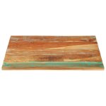 Vidaxl dessus de table rectangulaire 70x80 cm 25 - 27 mm bois récupéré Vidaxl dessus de table rectangulaire 70x80 cm 25 - 27 mm bois récupéré