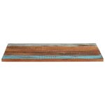 Vidaxl dessus de table rectangulaire 70x90 cm 25 - 27 mm bois r�cup�r�