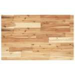 Vidaxl dessus de table rectangulaire 80x50x4 cm bois massif d'acacia