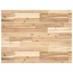 Vidaxl dessus de table rectangulaire 80x60x4 cm bois massif d'acacia Vidaxl dessus de table rectangulaire 80x60x4 cm bois massif d'acacia