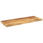 Vidaxl dessus de table rectangulaire bois massif de manguier brut Vidaxl dessus de table rectangulaire bois massif de manguier brut