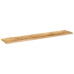 Vidaxl dessus de table rectangulaire bois massif de manguier brut