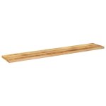 Vidaxl dessus de table rectangulaire bois massif de manguier brut