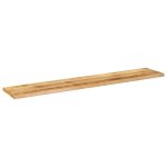 Vidaxl dessus de table rectangulaire bois massif de manguier brut