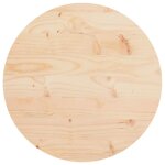 Vidaxl dessus de table rond �40x3 cm bois de pin massif