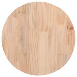 Vidaxl dessus de table rond �40x3 cm bois de pin massif
