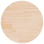 Vidaxl dessus de table rond �50x3 cm bois de pin massif