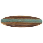 Vidaxl dessus de table rond 60 cm 15 - 16 mm bois de r�cup�ration