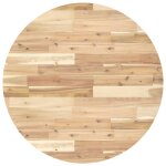 Vidaxl dessus de table rond Ø80x2 cm bois massif d'acacia Vidaxl dessus de table rond Ø80x2 cm bois massif d'acacia